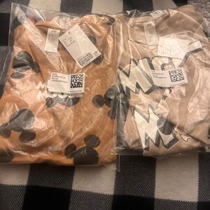 H&M Kids Mickey Mouse Sweatshirts - Orange and Tan